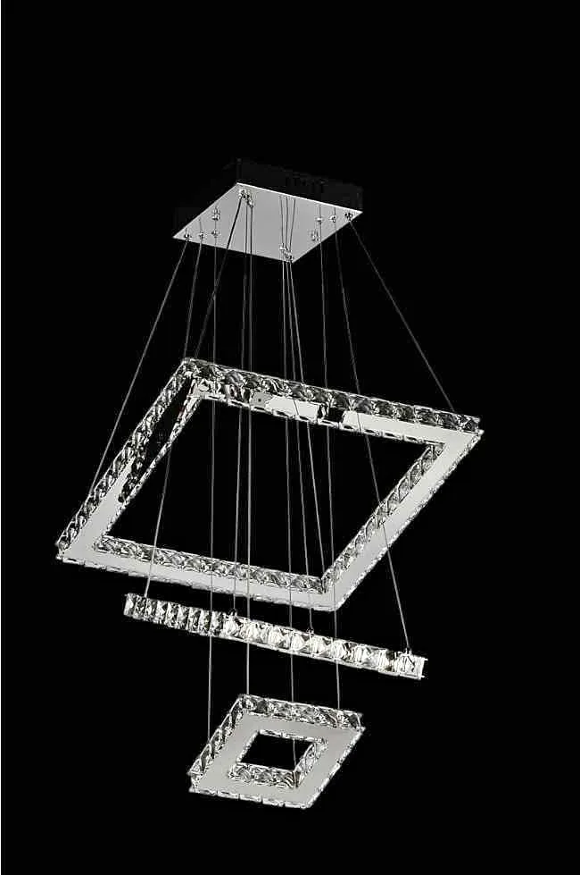 3 sq Crystalchant LED Chandelier thumbnail