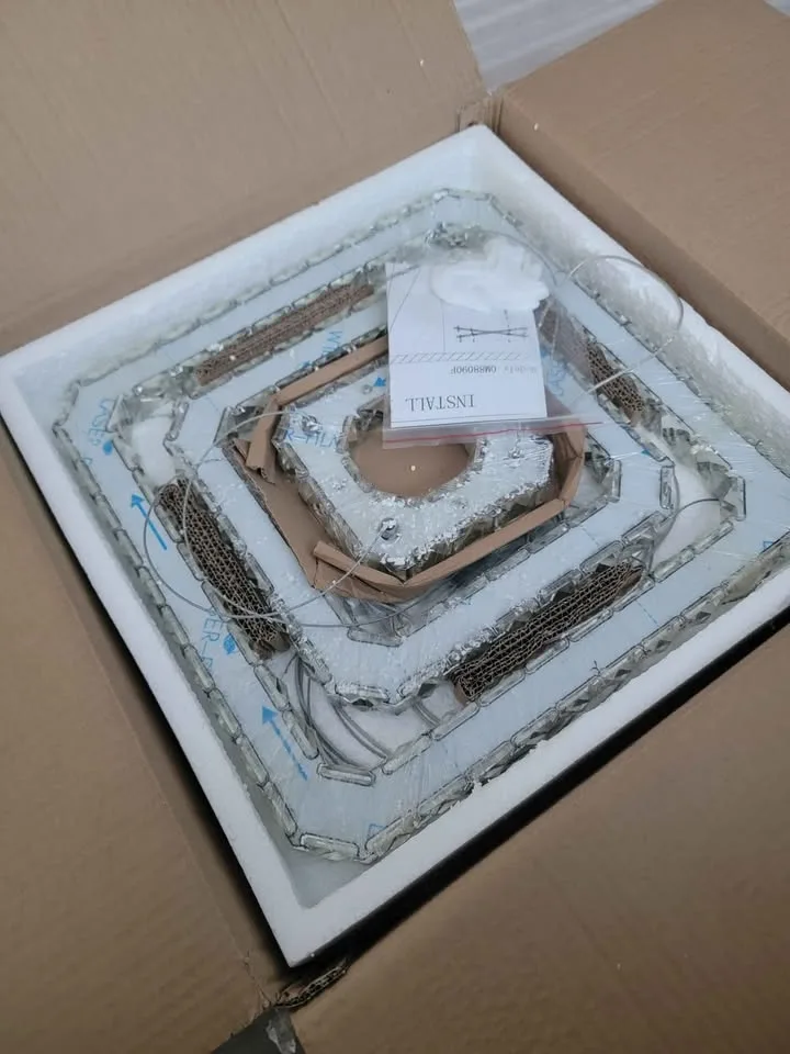 3 sq Crystalchant LED Chandelier image indicator(2)