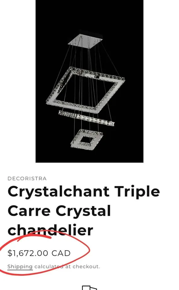 3 sq Crystalchant LED Chandelier image indicator(4)