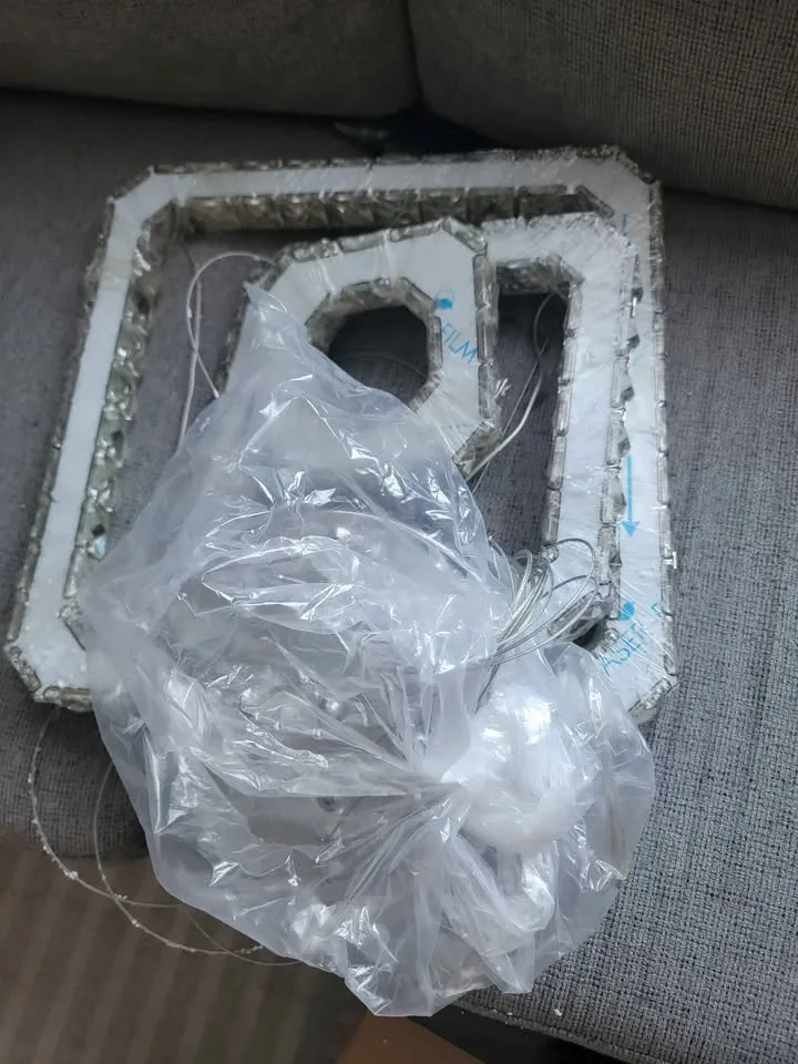 3 sq Crystalchant LED Chandelier image indicator(6)