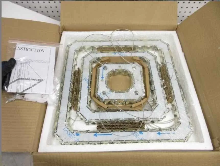 3 sq Crystalchant LED Chandelier image indicator(8)