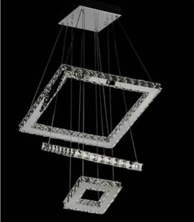 3 sq Crystalchant LED Chandelier image indicator(10)