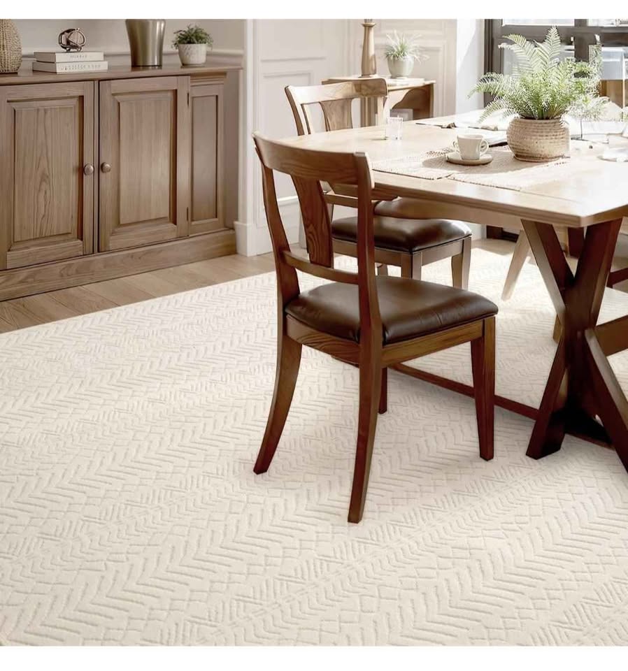 3D(Cream, 9' x 12') Boho Area Rug Rugs for Living Room - photo 5