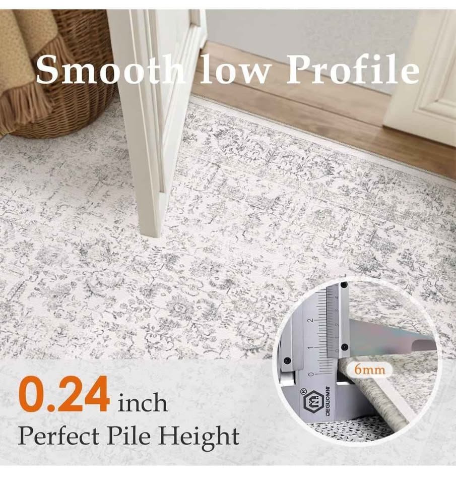 8x10 Grey Vintage Area Rug - photo 4