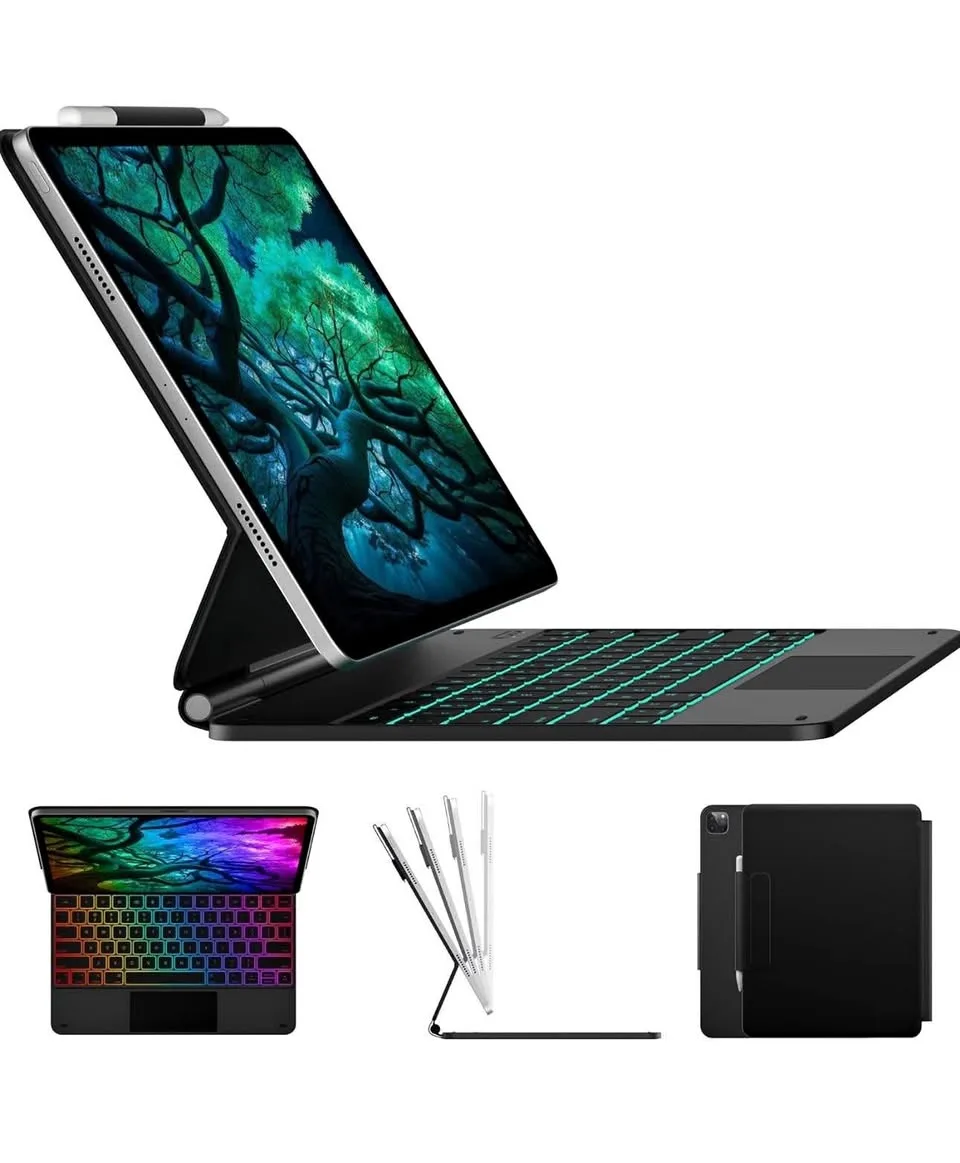 Keyboard Case for iPad Air 13/Pro 12.9 BNIB thumbnail