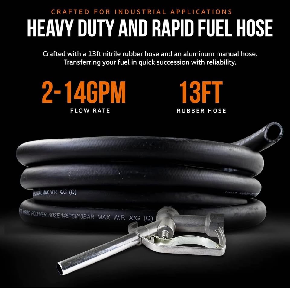 Diesel Transfer Pump Kit 10GPM Heavy Duty Portable DC 12V BNIB - photo 2