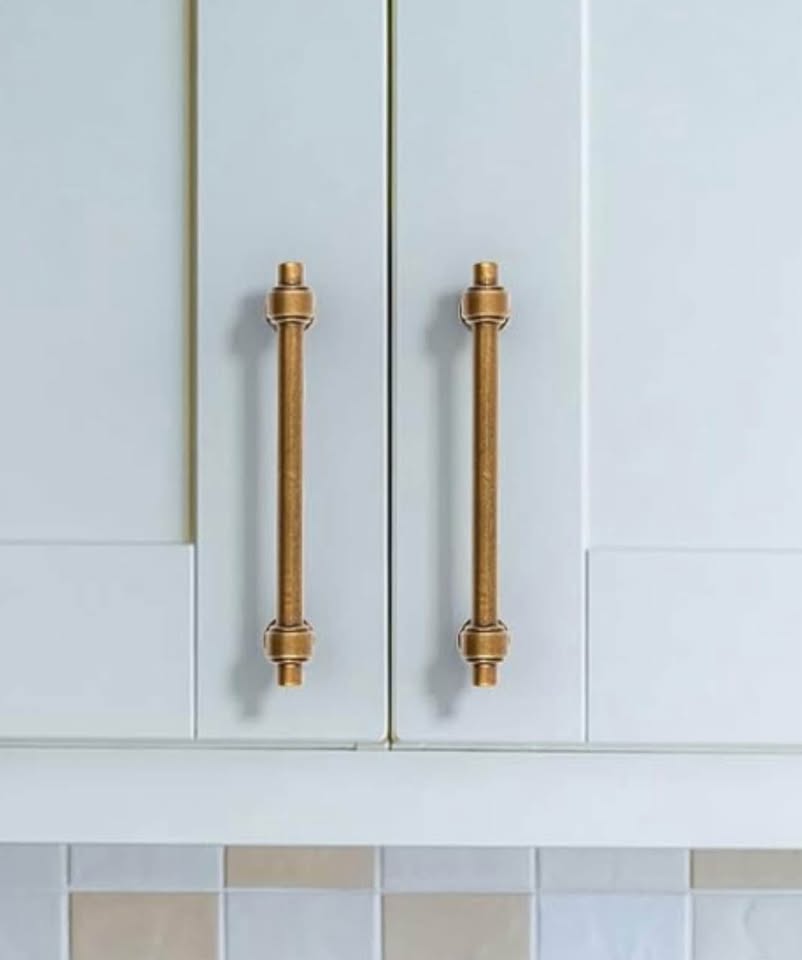 10 Pack 5 Inch Antique Brass Kitchen Cabinet Handles BNIB - photo 2