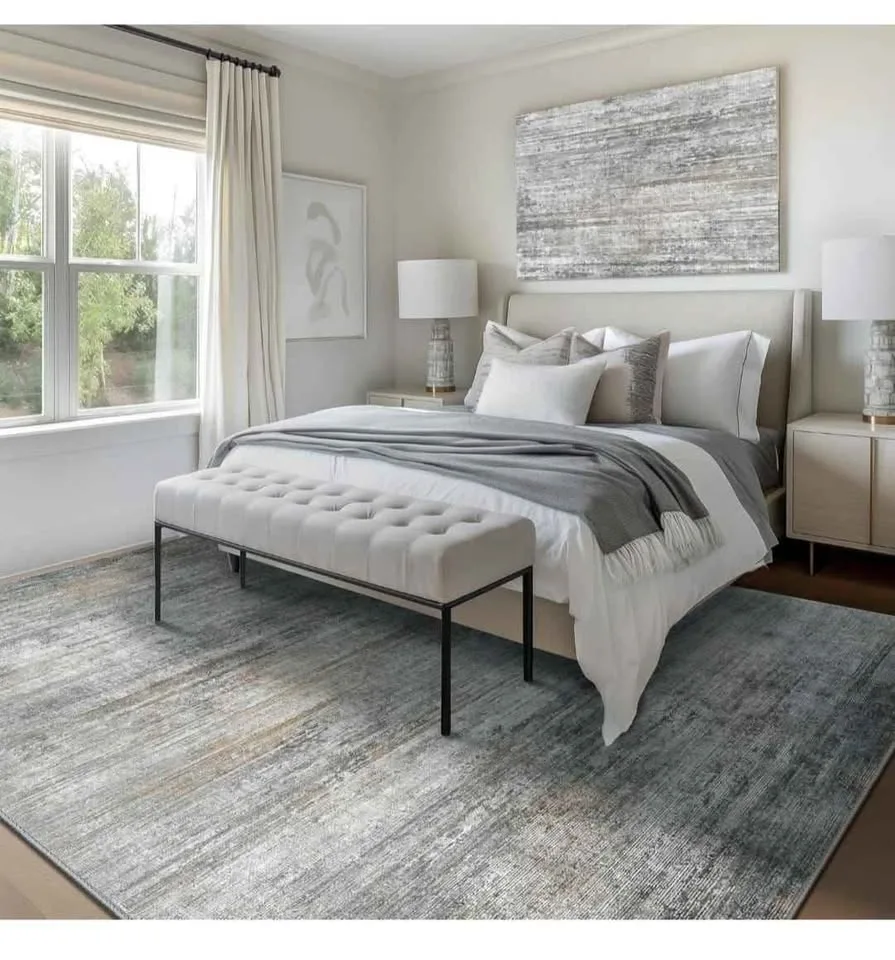 8x10 Modern Abstract Gray Area Rug - 2 Available (New) image indicator(9)