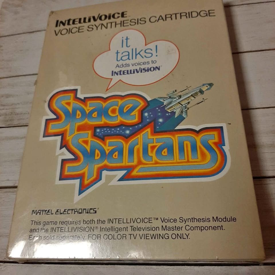 New Intellivision Space Spartans - Factory Sealed