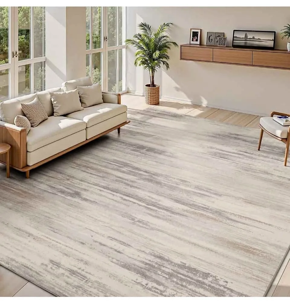 Abstract Modern 8x10 Washable Area Rug