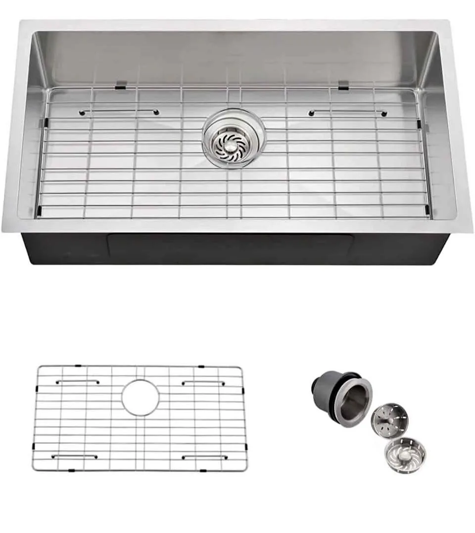 32" Undermount Stainless Steel Kitchen Sink