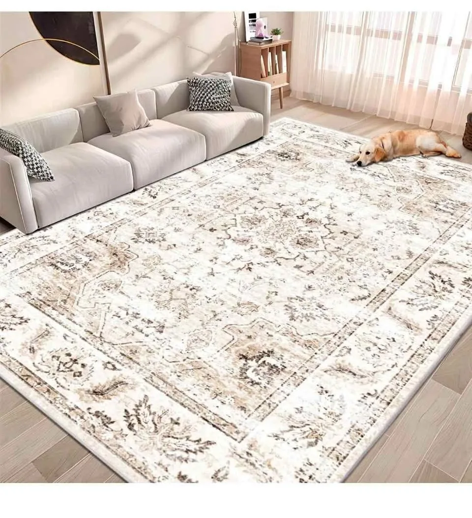 8x10 Area Rugs Washable Rug for Living Room - Boho Rug