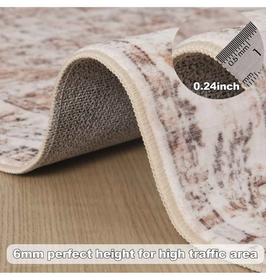8x10 Area Rugs Washable Rug for Living Room - Boho Rug - photo 2