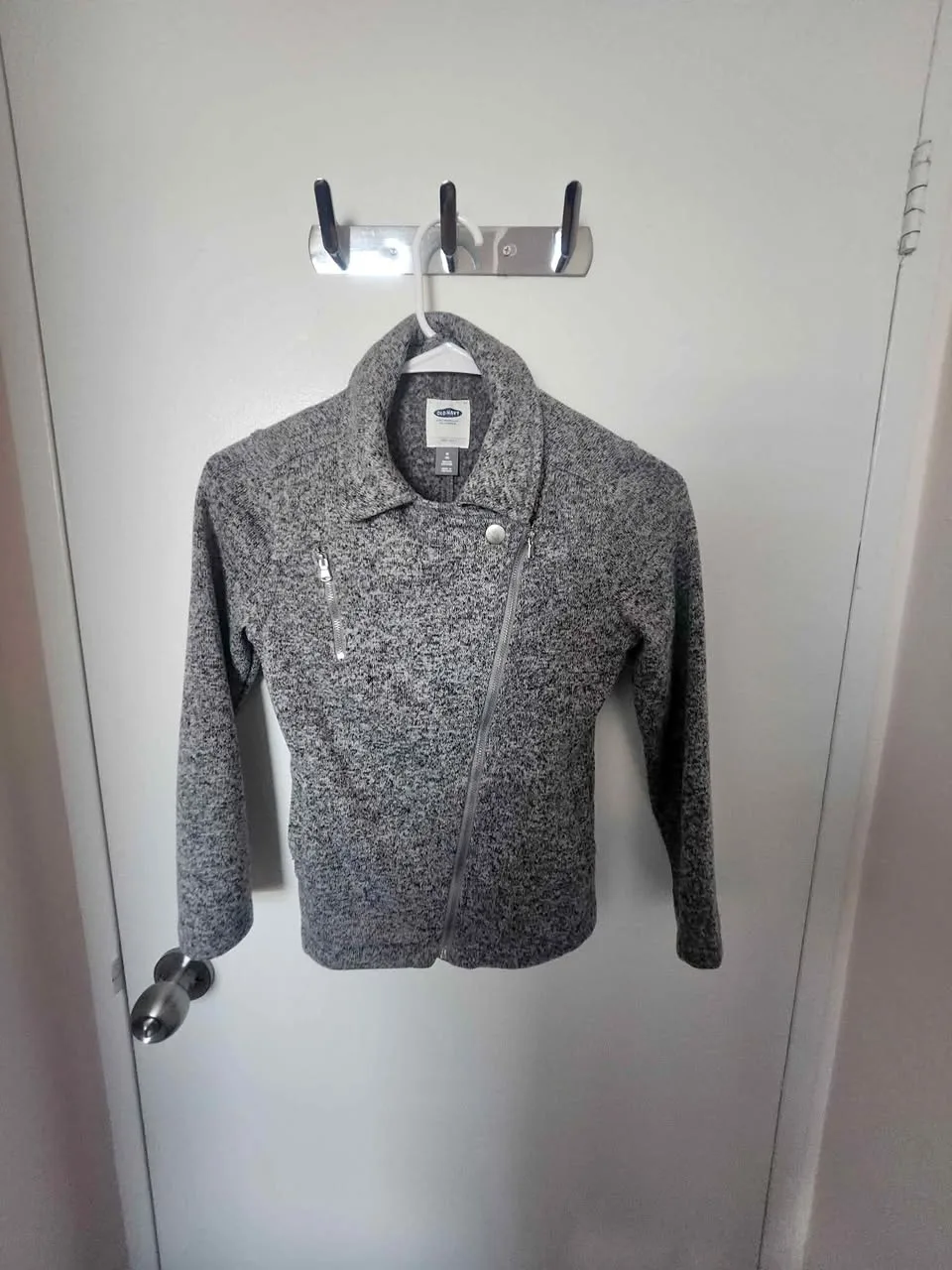 🧥 OLD NAVY Gray Zip-Up Jacket - $5! thumbnail