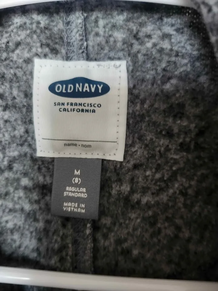 🧥 OLD NAVY Gray Zip-Up Jacket - $5! image indicator(6)