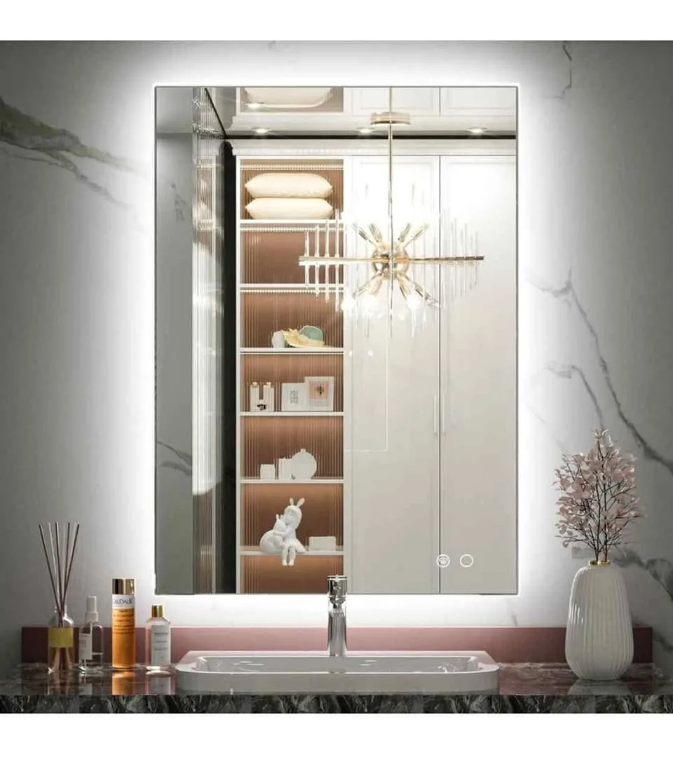 Keonjinn Backlit Mirror 24 x 36 Inch LED Bathroom Mirror