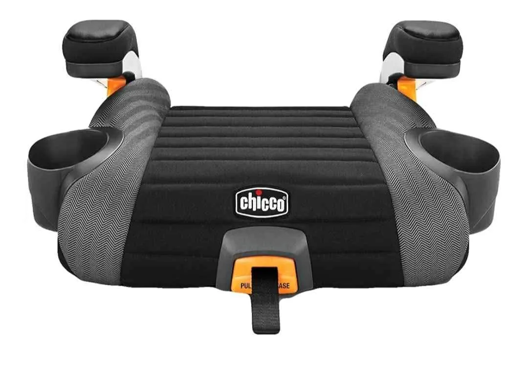 GoFit Plus Backless Booster Car Seat - Black & Grey, NEW