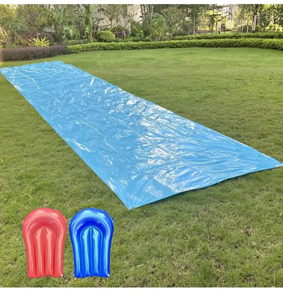 Gnimihz 90ft Slip and Slide with 2 Bodyboards