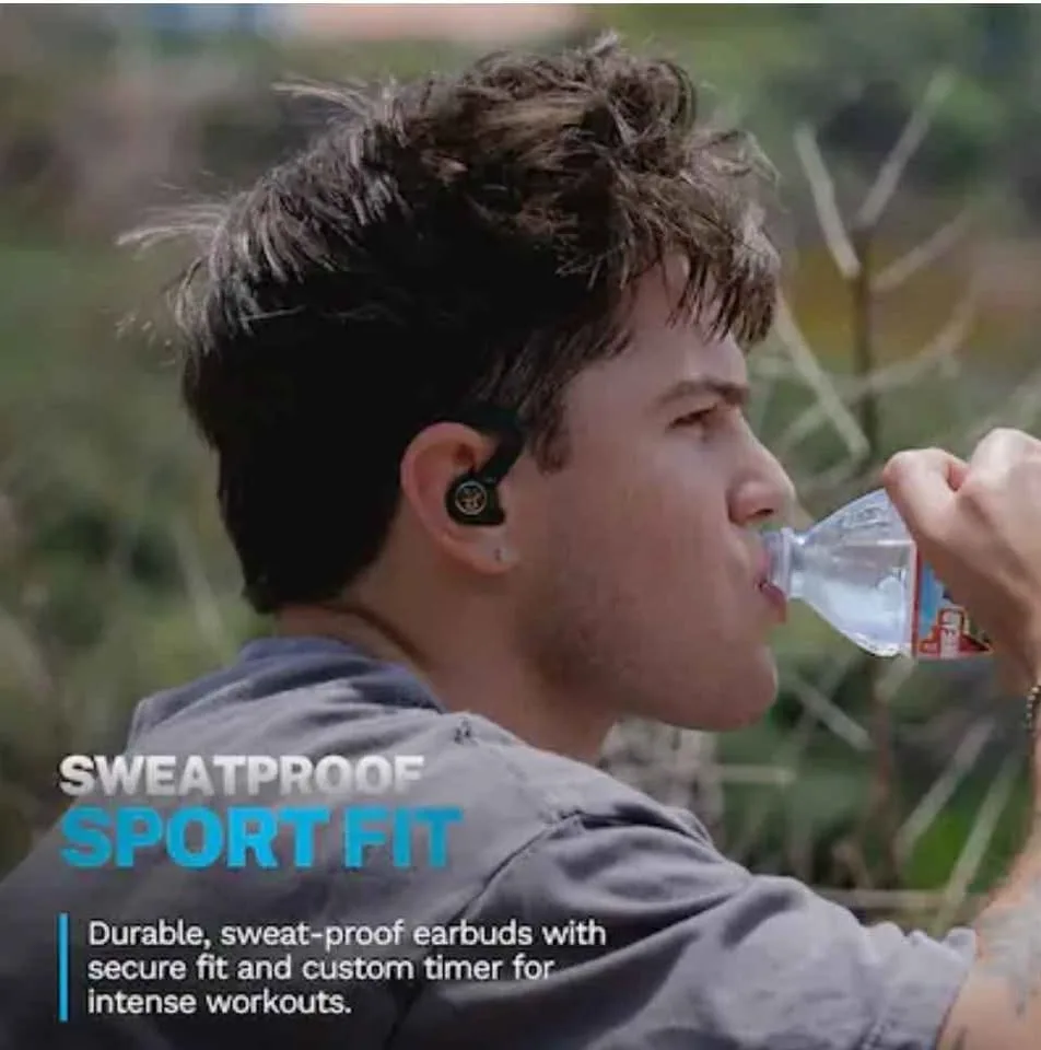 JLab - Epic Sport ANC 3 True Wireless Earbuds - Black image indicator(6)