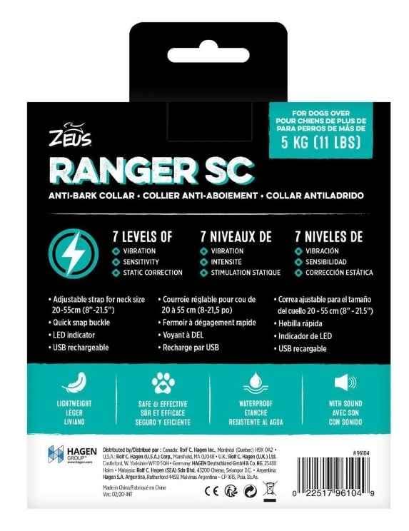 Zeus Ranger SC Anti-Bark Collar - photo 3