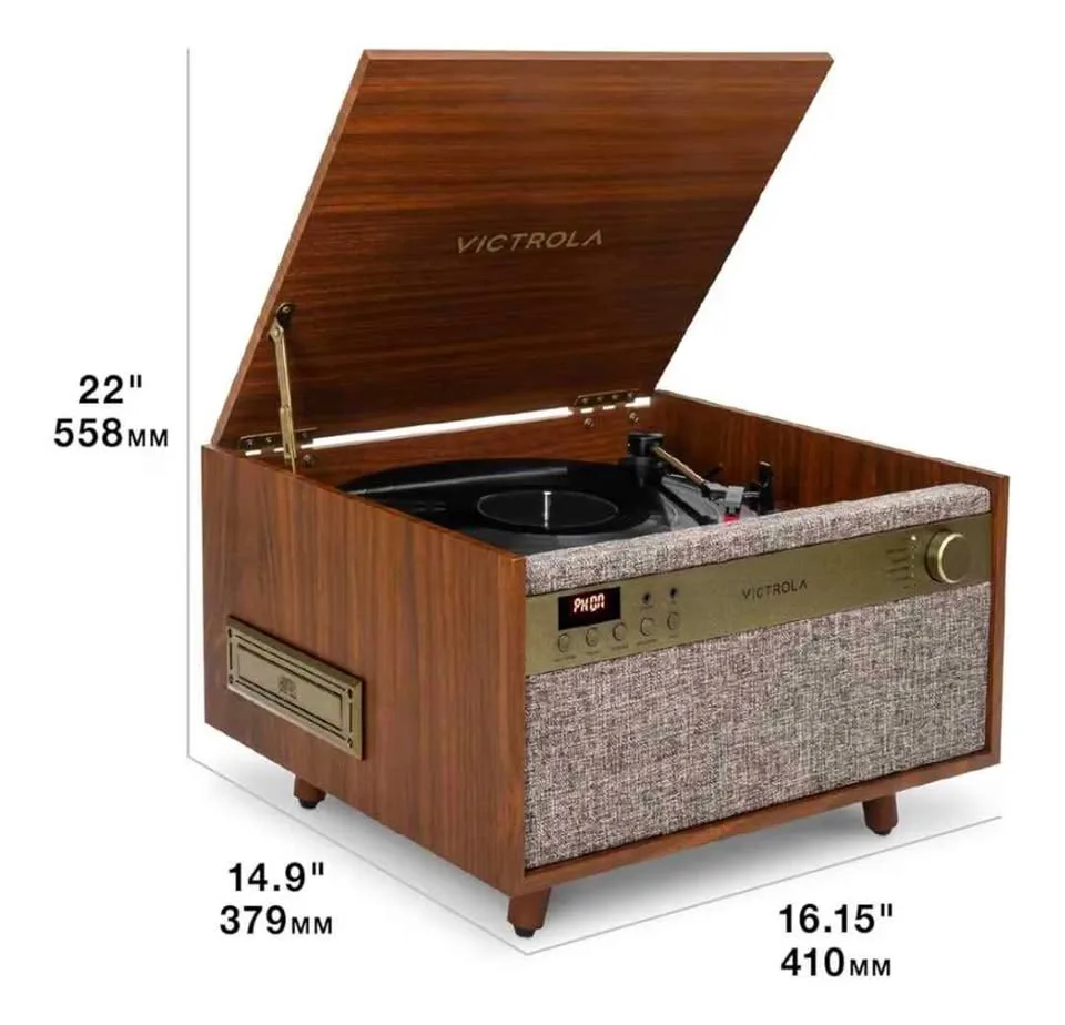 Victrola Century 6-in-1 Music Stereo System image indicator(5)