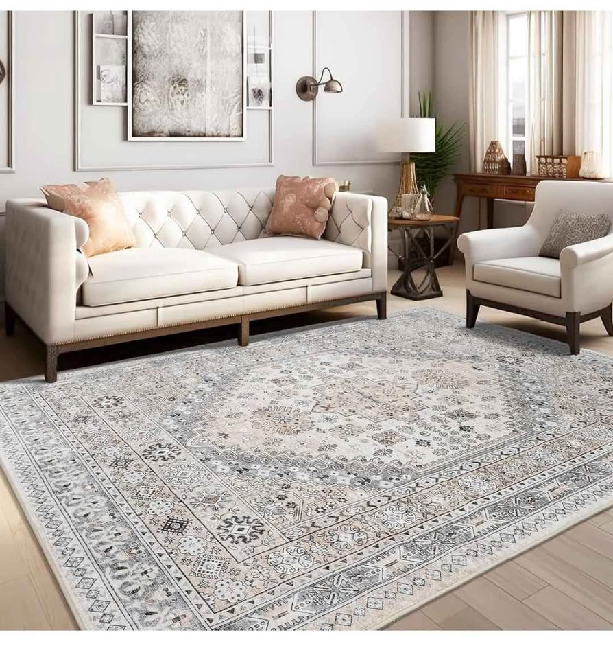 Brand New 8x10 Vintage Beige Area Rug - photo 2