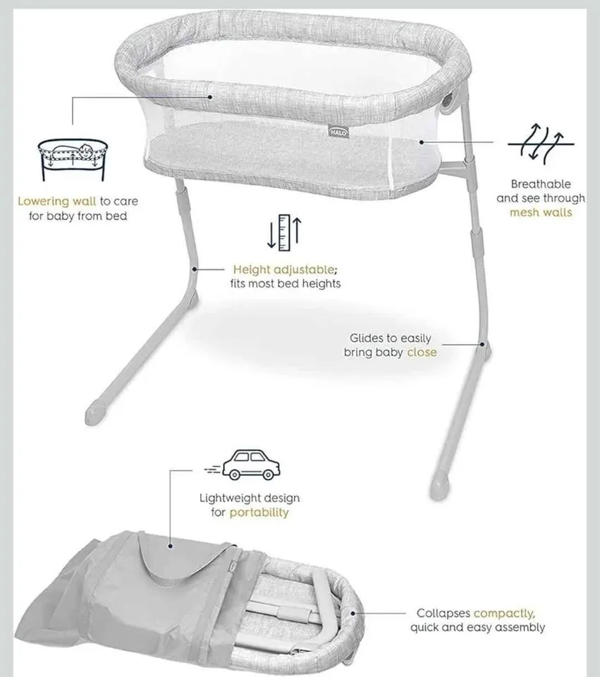 HALO BassiNest Flex Portable Bassinet image indicator(7)