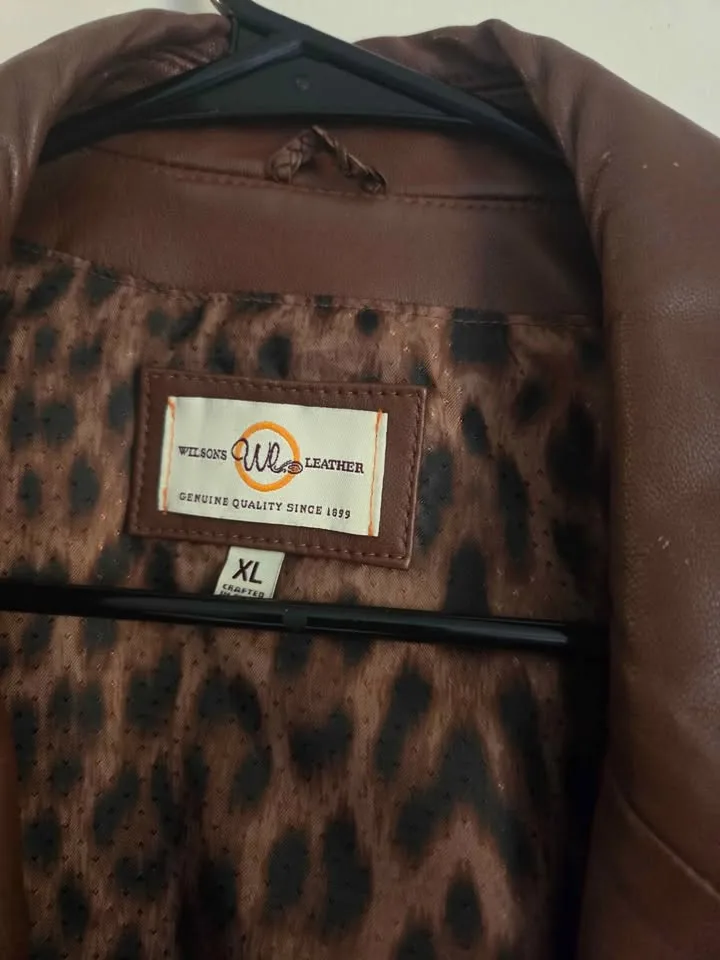 Womens leather coat image indicator(2)