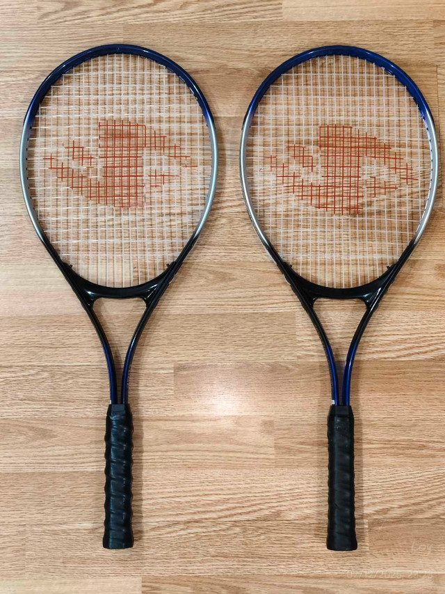 25" Aero Dynamic Tournament Edge Tennis Racquet 1:4 1/8" Blu