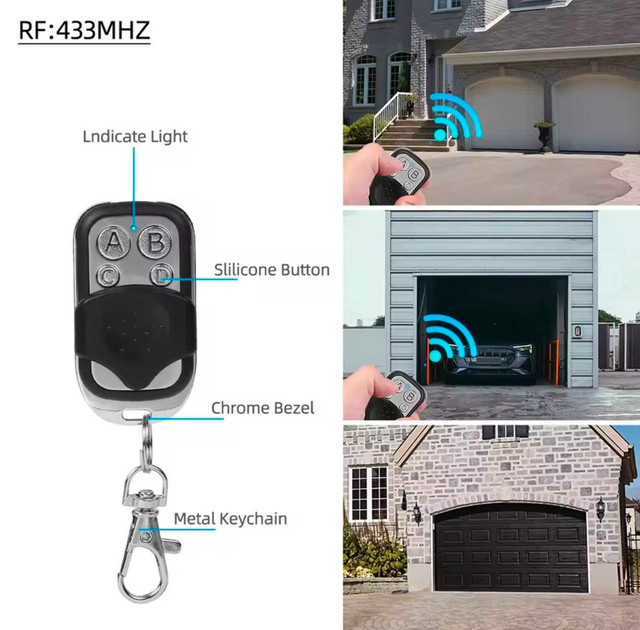Universal Garage Remote Key - photo 2