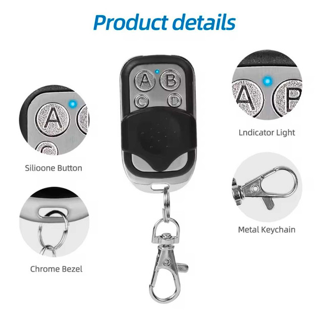 Universal Garage Remote Key - photo 3