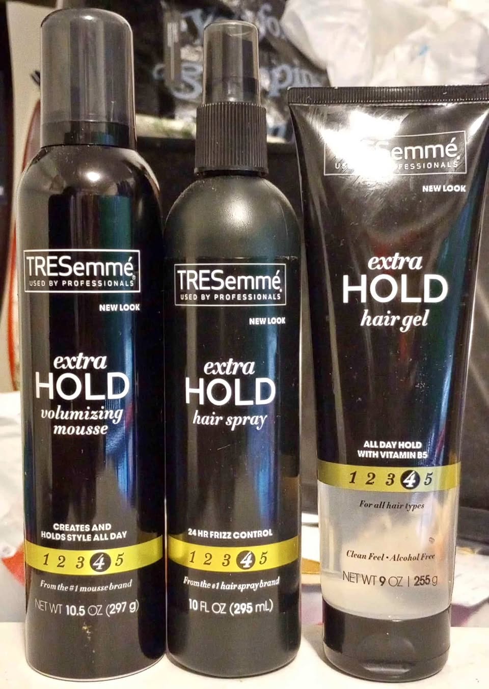 TreSemme Extra Hold styling set - 3 for $10