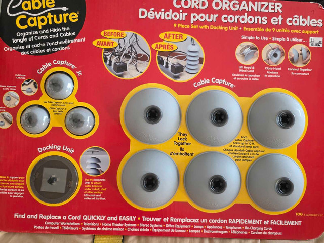 Cord Organizer Cable Capture