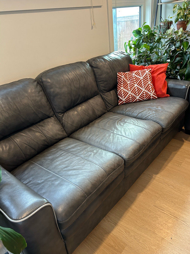 Leather Couch (pair or single, $500/2 or $300/1) - photo 4