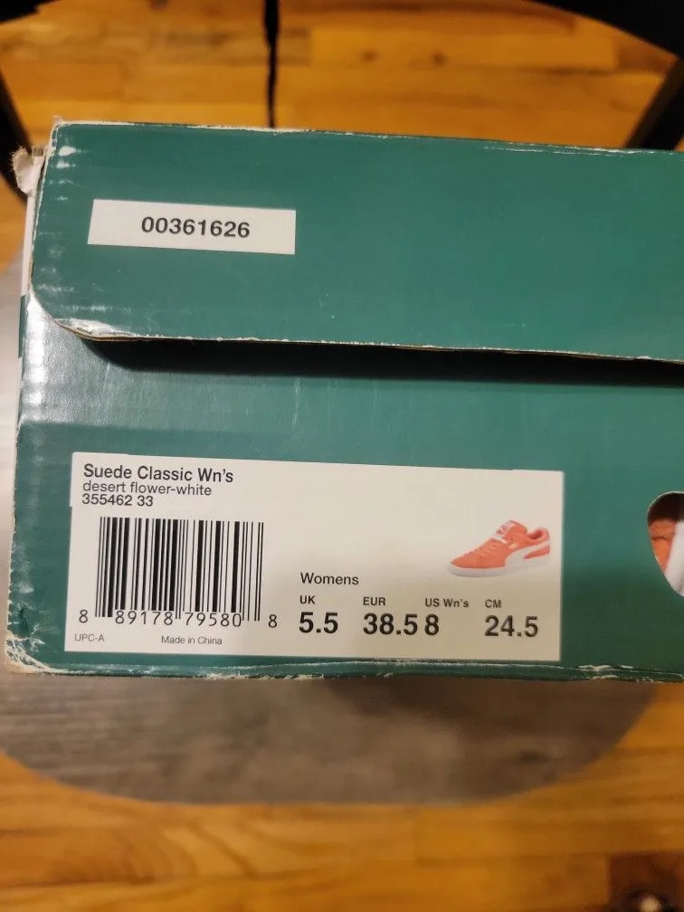 Puma Suede Vintage, Size 8 Women's, Lava image indicator(4)