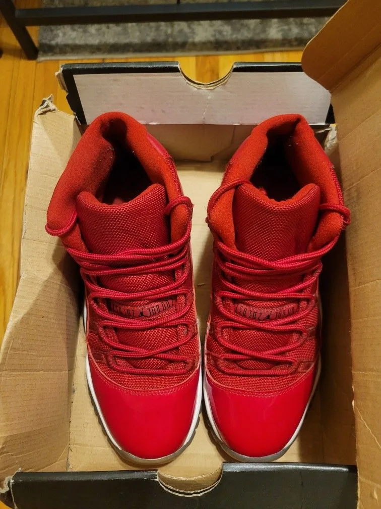 nike air jordan 11 win like 96 xi retro gym red thumbnail