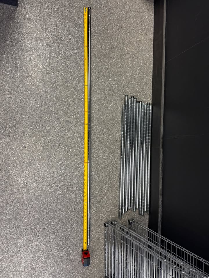 6-Shelf Heavy-Duty Commercial Shelving Unit - Chrome (72" Tall) - photo 4