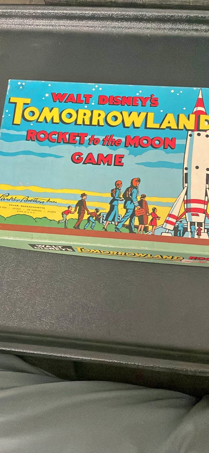 Walt Disney’s Tomorrowland Rocket to the Moon Boardgame