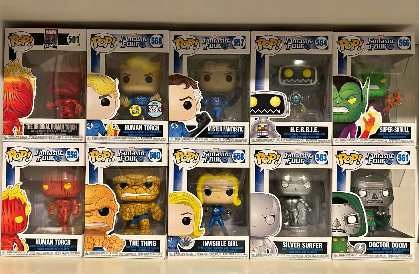 Fantastic 4 Funko Pop