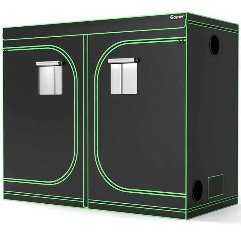 Green Hut 96"x48"x72" Roof Cube Grow Tent thumbnail