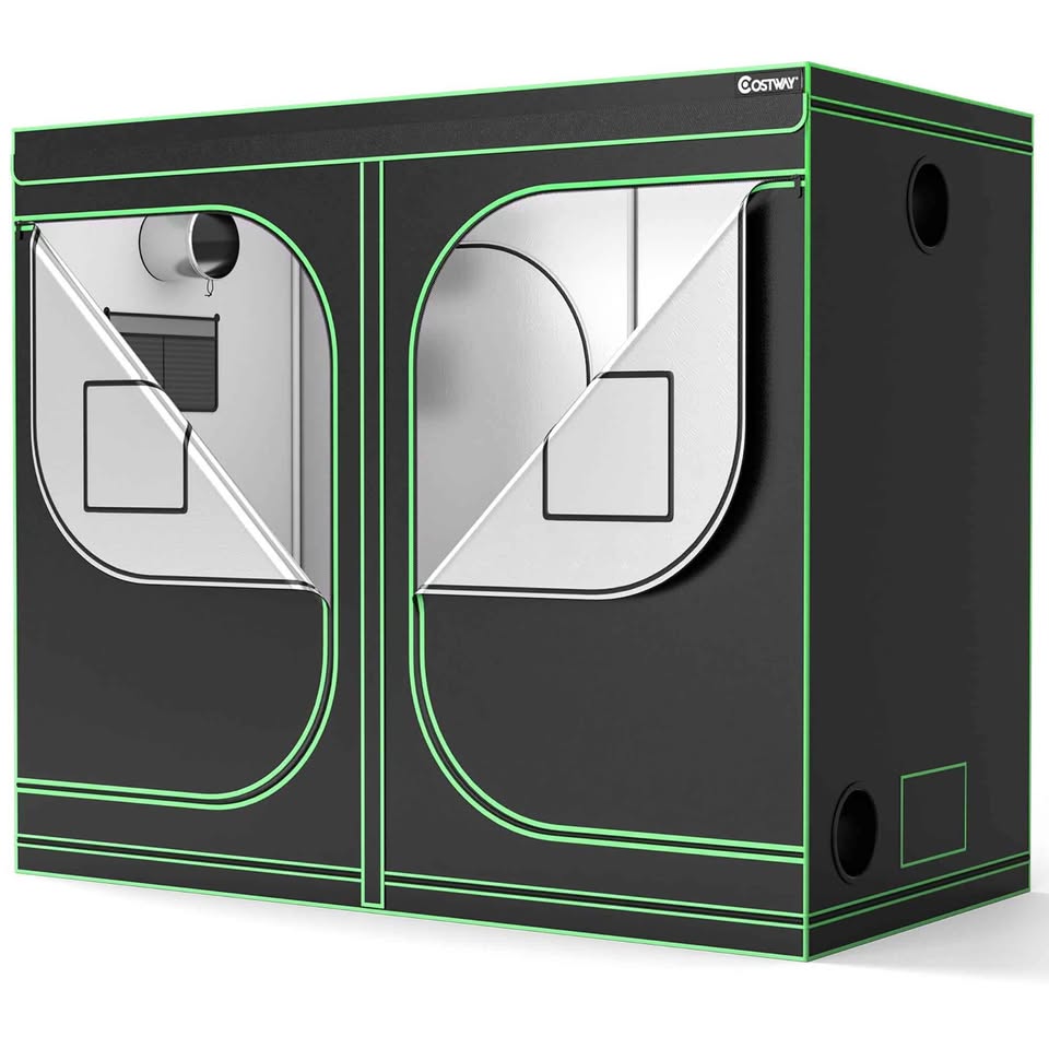 Green Hut 96"x48"x72" Roof Cube Grow Tent - photo 3