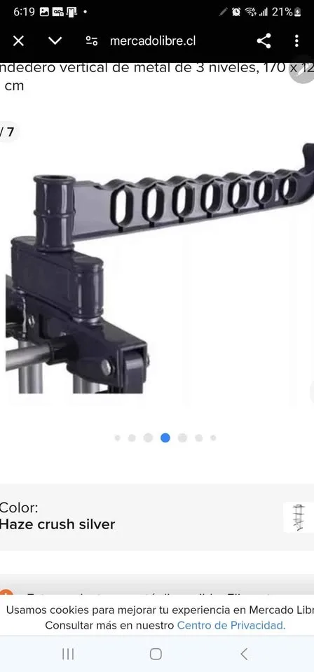 Clothes Drying Rack Folding Clothes Rail 3 Tier image indicator(3)