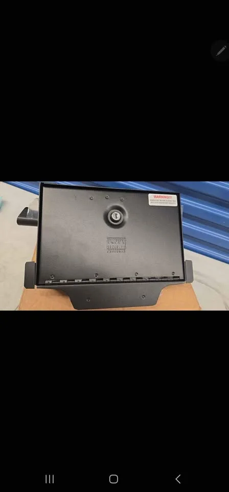 Tuffy Security Console Safe with Keyed Lock image indicator(4)