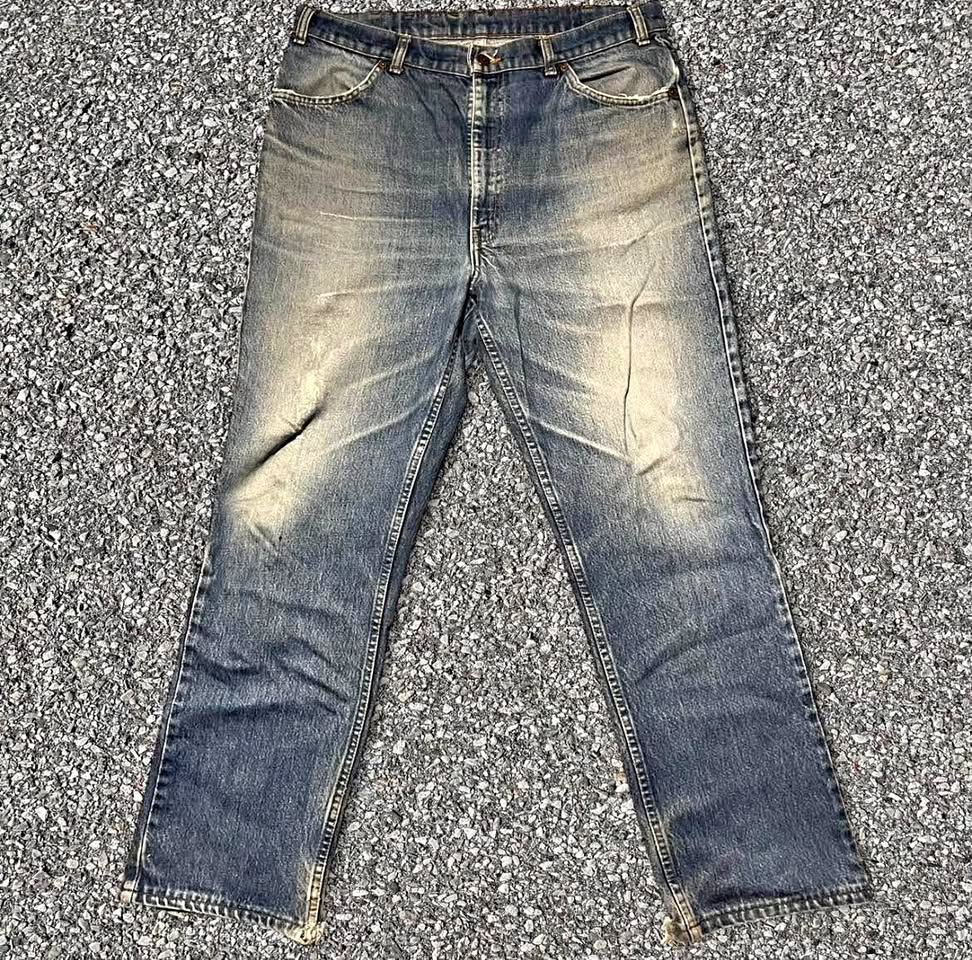 60s Vintage Levi's 619 Orange Tab Jeans 38 X 34