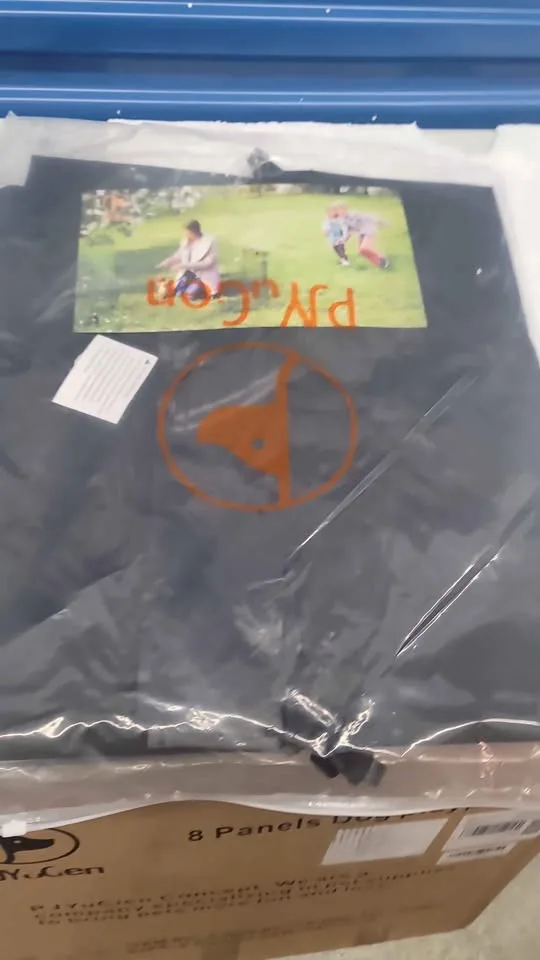 PJYuCien Dog Playpen - Metal Foldable Dog Exercise Pen image indicator(5)