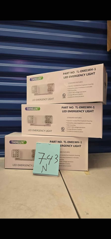 Pack White Emergency Ligh Fixtures - photo 4