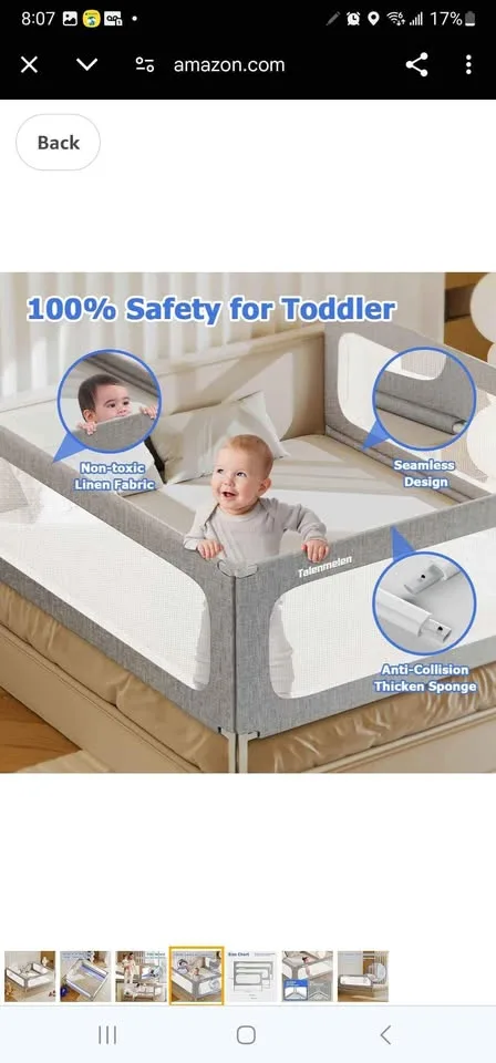 Bed Rail for Toddlers - 3 Pack image indicator(4)