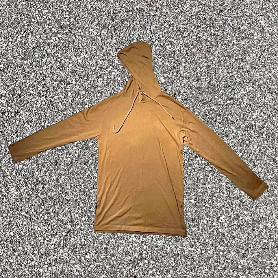 FOREVER 21 brown Lightweight Pullover Hoodie thumbnail