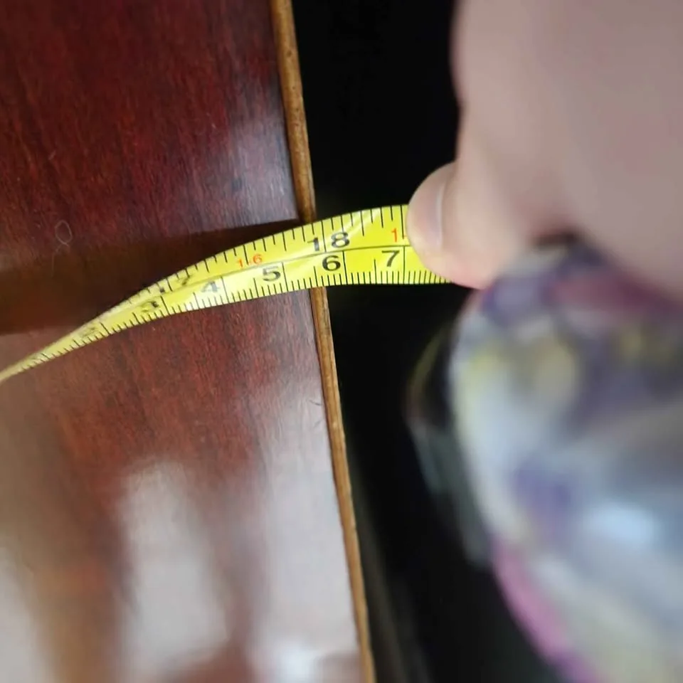 Antique Armoire Dresser - Solid Wood, 7 Feet Tall image indicator(7)