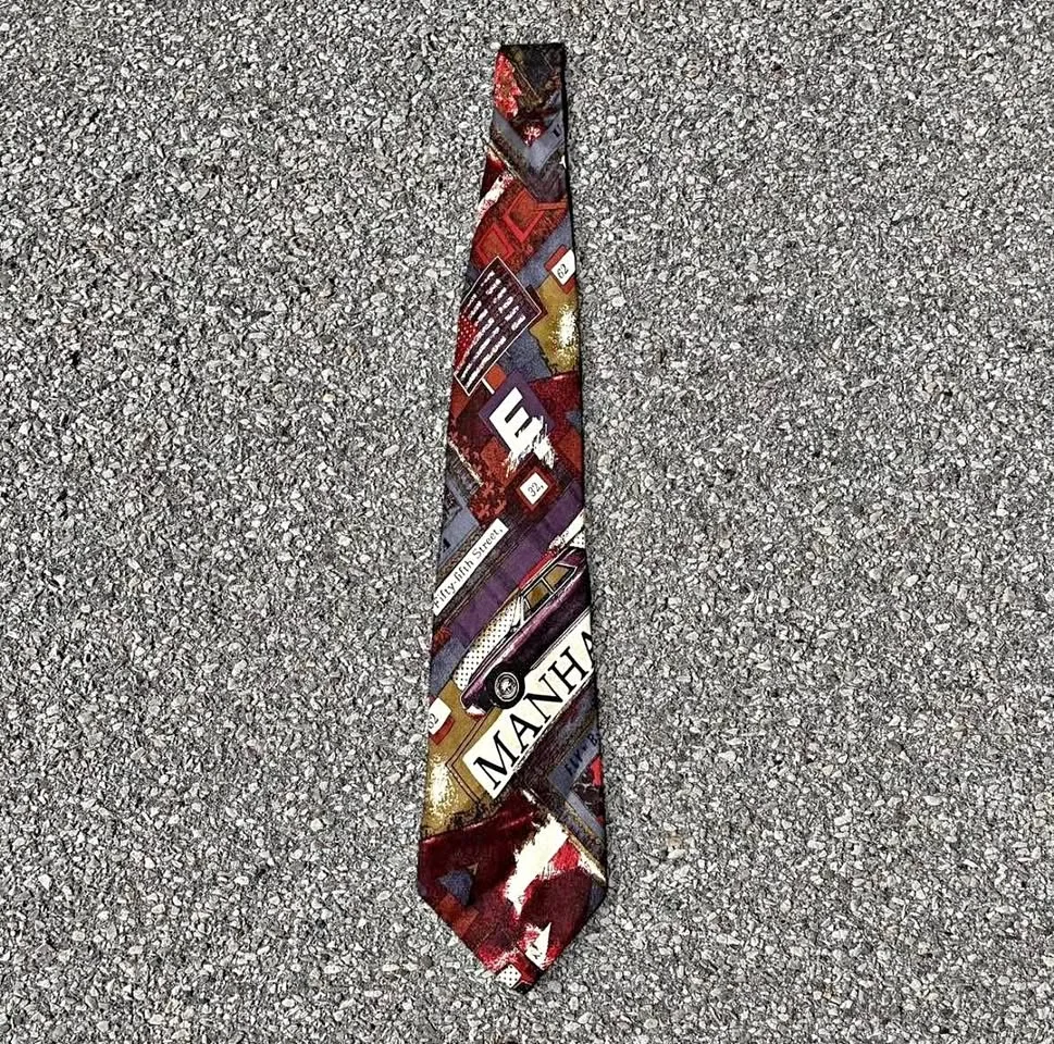 HANDMADE PERRY ELLIS TIE thumbnail